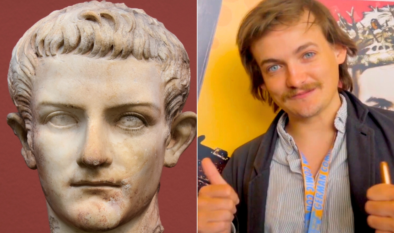 Emperor Caligula And Jack Gleeson