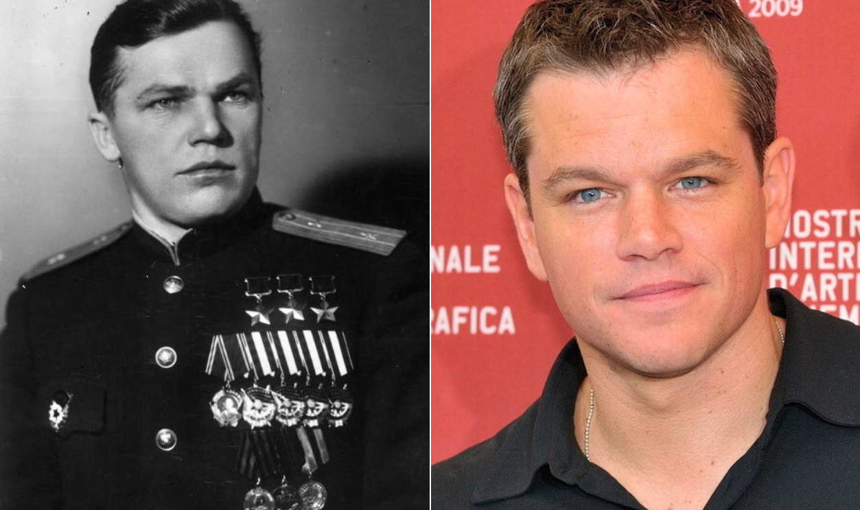 Ivan Nikitovich Kozhedub And Matt Damon