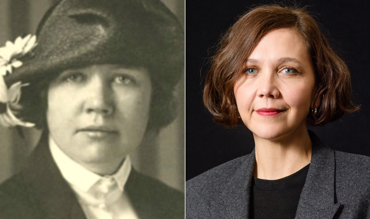 Writer Rose Wilder Lane and Maggie Gyllenhaal