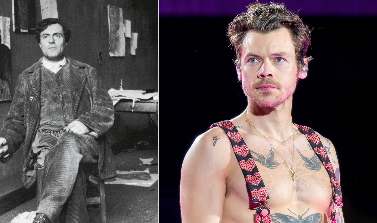 Painter Amedeo Modigliani And Harry Styles
