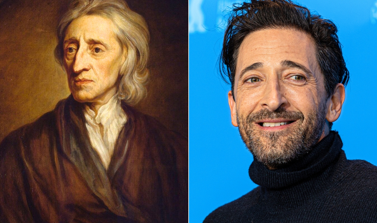 Philosopher John Locke And Adrien Brody