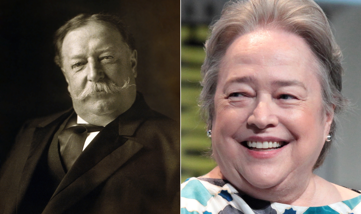 President William Taft And Kathy Bates