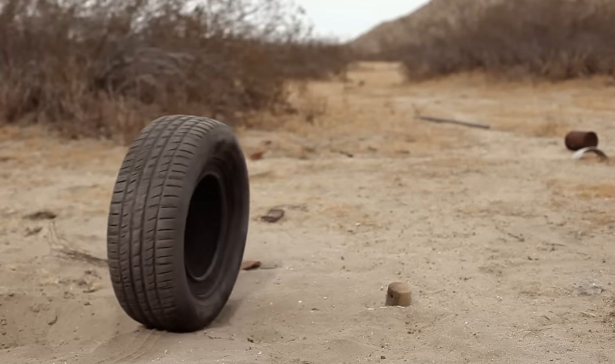 Screenshot from Rubber (2010)