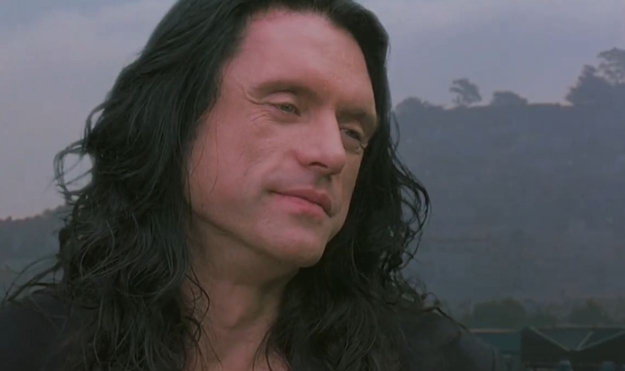 Screenshot from The Room (2003)