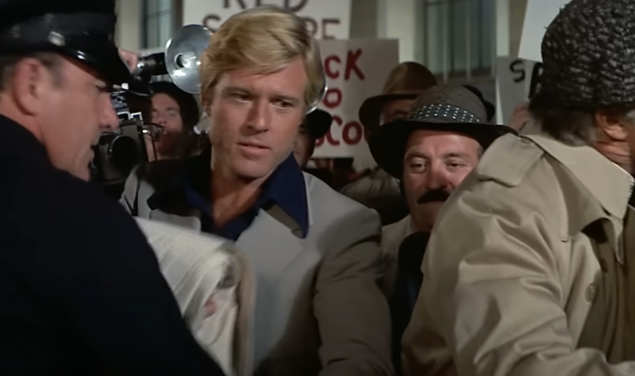 On Location In New York Filming The Way We Were (1973)