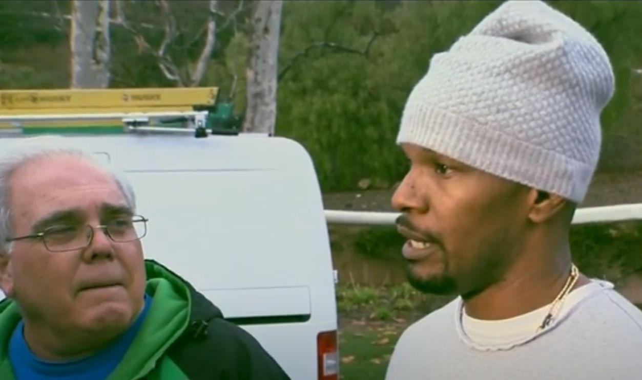 Jamie Foxx: Truck Fire Hero