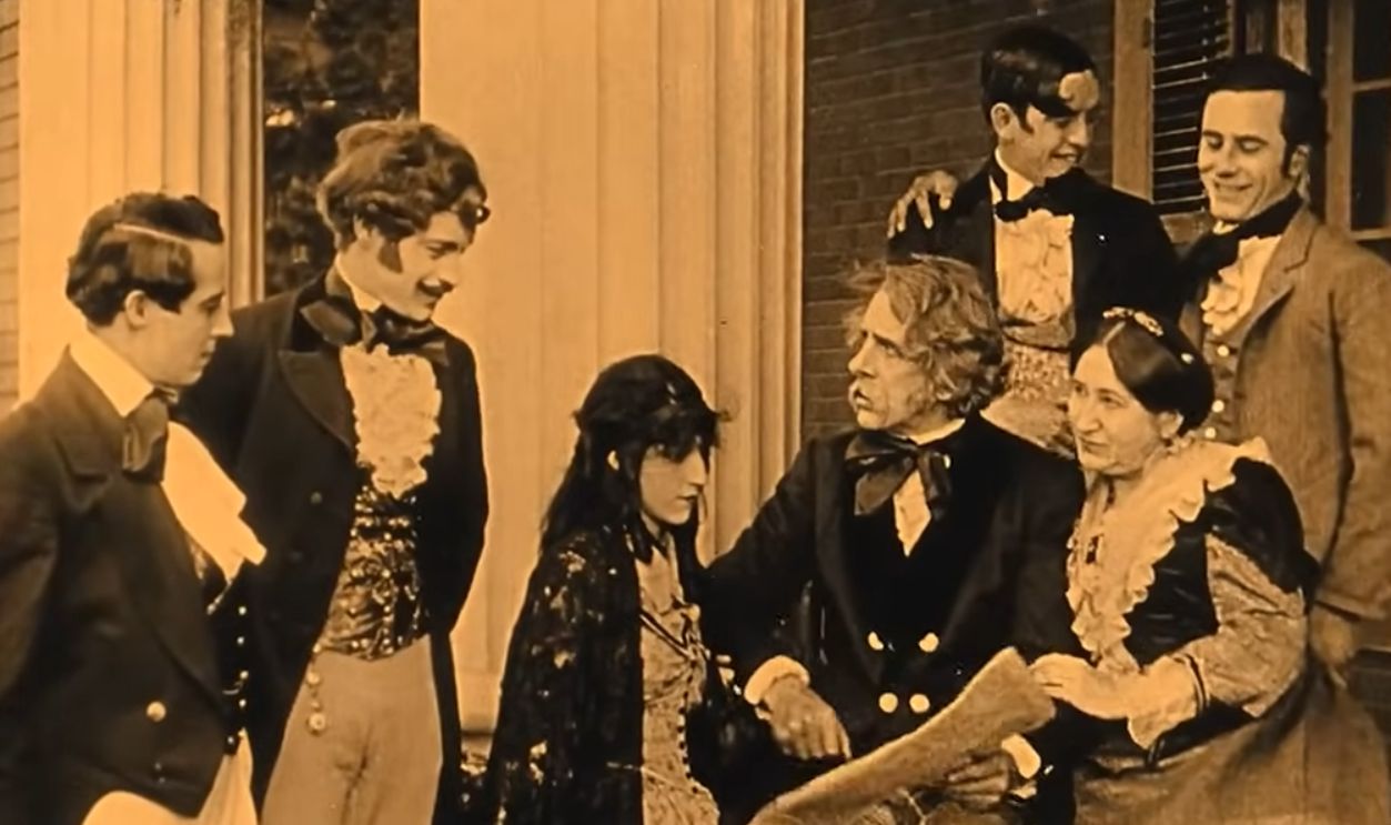 Title: Screenshot from The Birth of a Nation (1915)