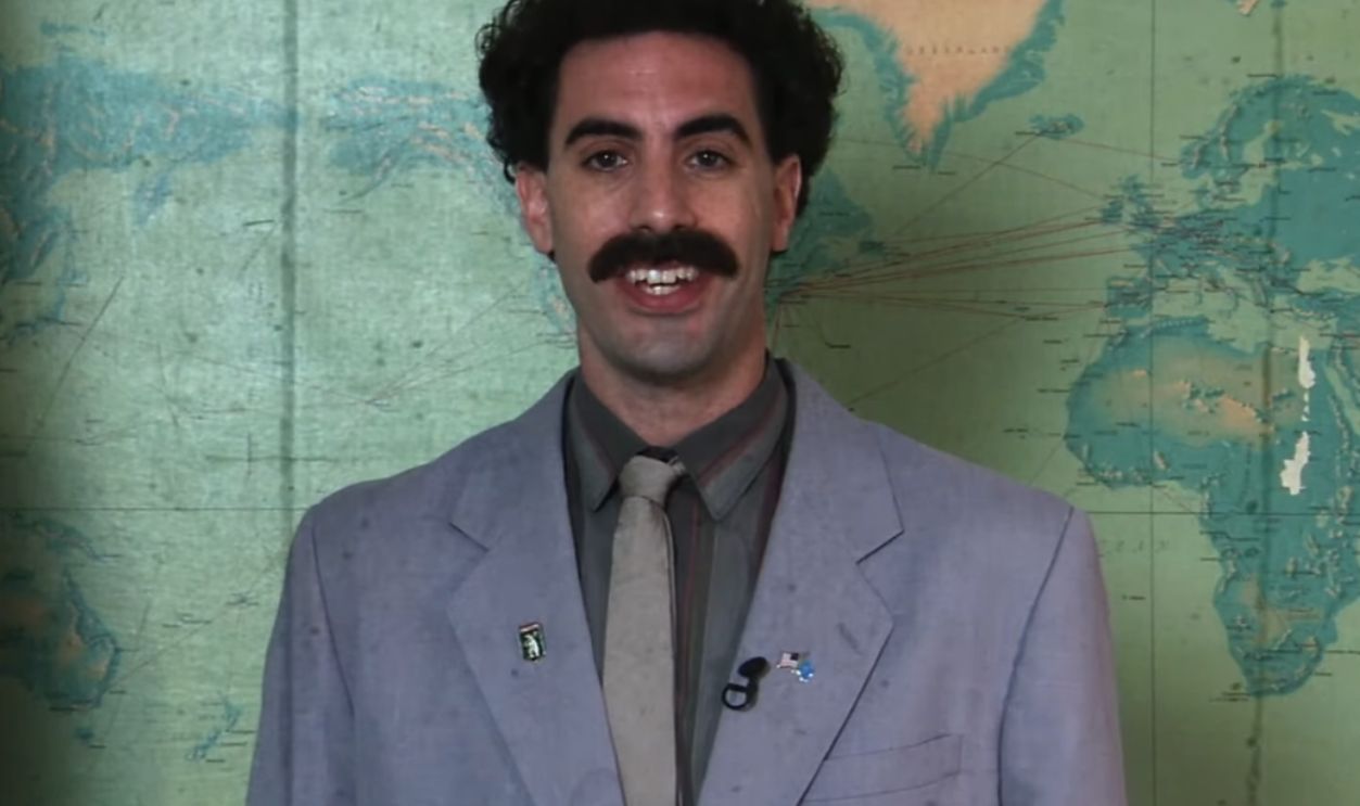 Screenshot from Borat: Cultural Learnings of America for Make Benefit Glorious Nation of Kazakhstan (2006)