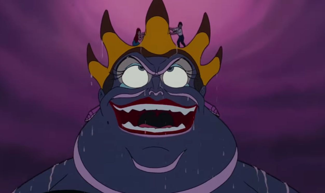 Screenshot from movie The Little Mermaid (1989)