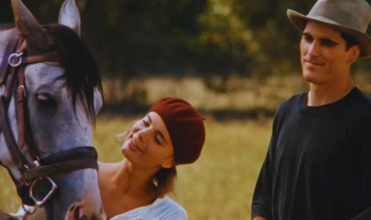 Screenshot from Wild Hearts Can’t Be Broken (1991)