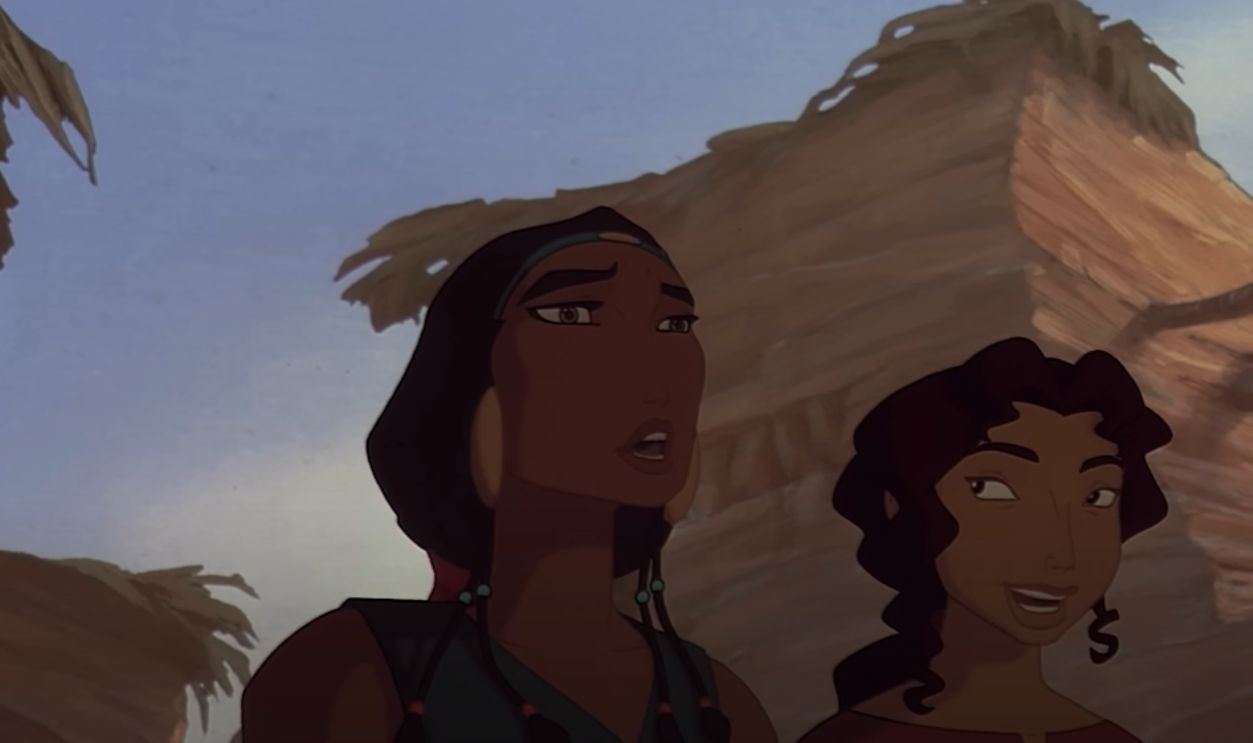 Screenshot from DreamWorks Pictures, The Prince of Egypt (1998)