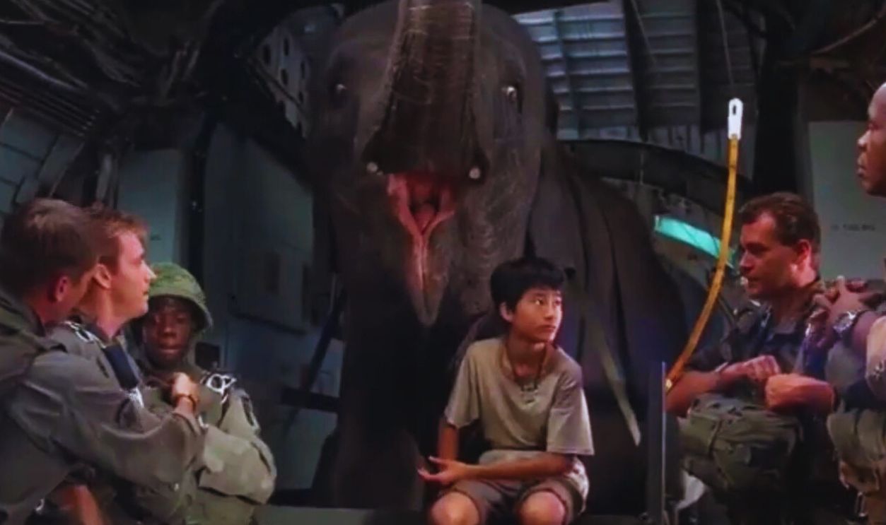 Screenshot from Operation Dumbo Drop (1995)