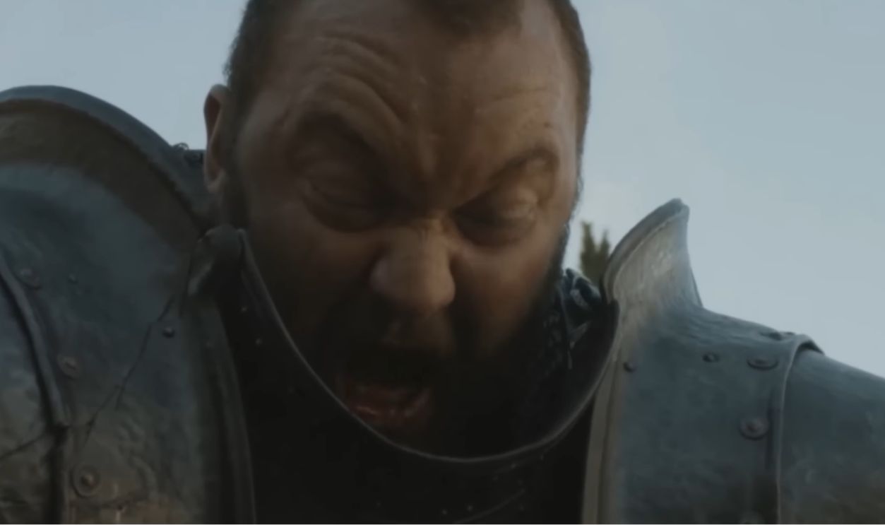 The Mountain in game of thrones