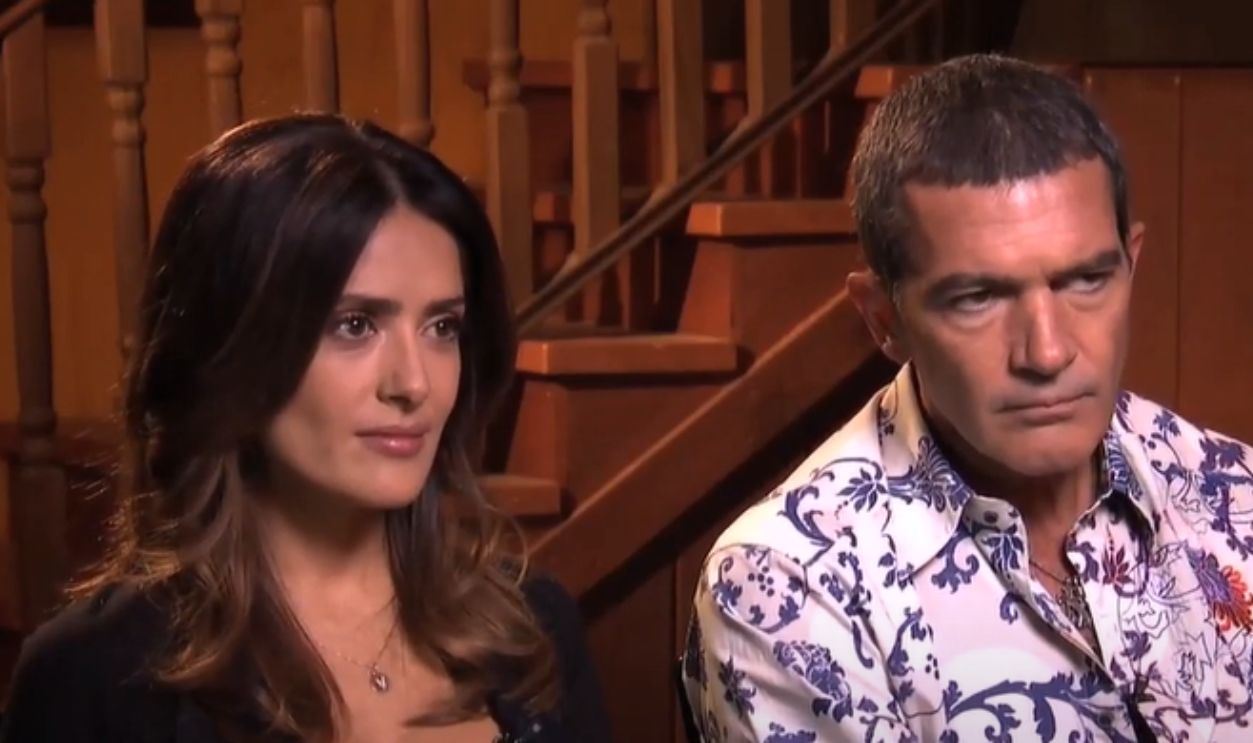 Salma Hayek And Antonio Banderas