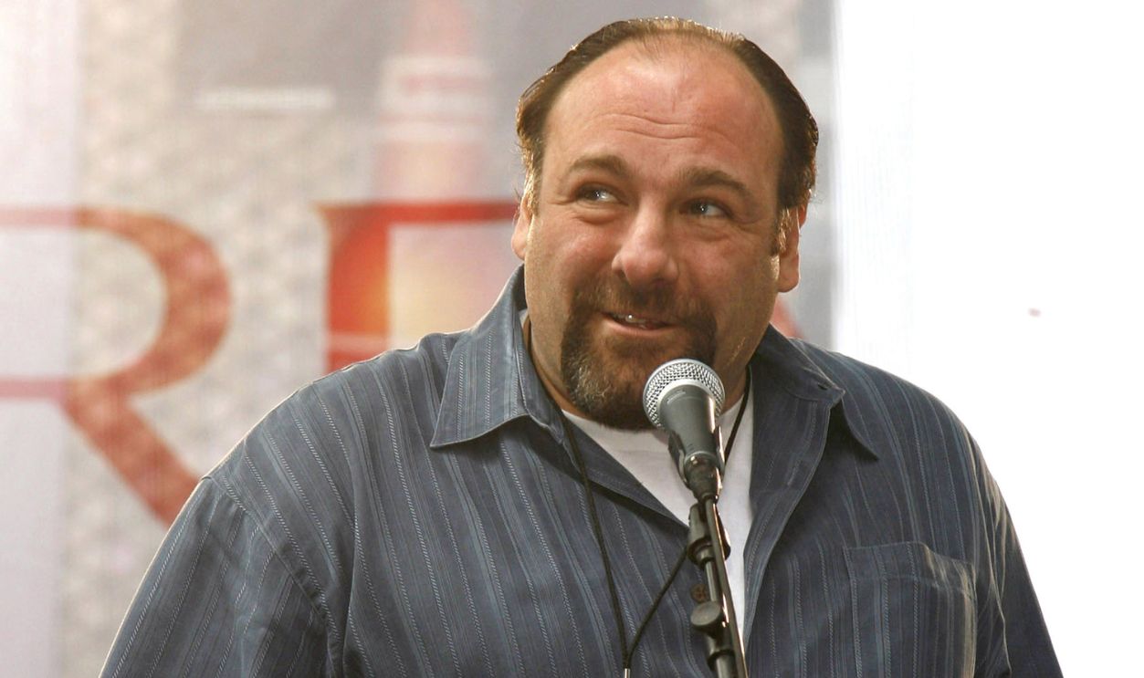 James Gandolfini during EIF's 9th Annual Revlon Runwalk for Women in New York - May 6, 2006 in New York City, New York, United States.
