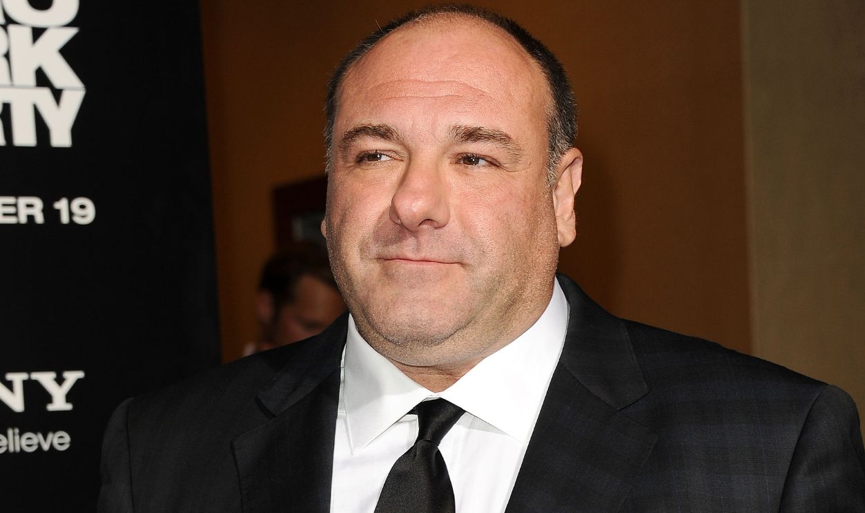 Actor James Gandolfini attends the premiere of 