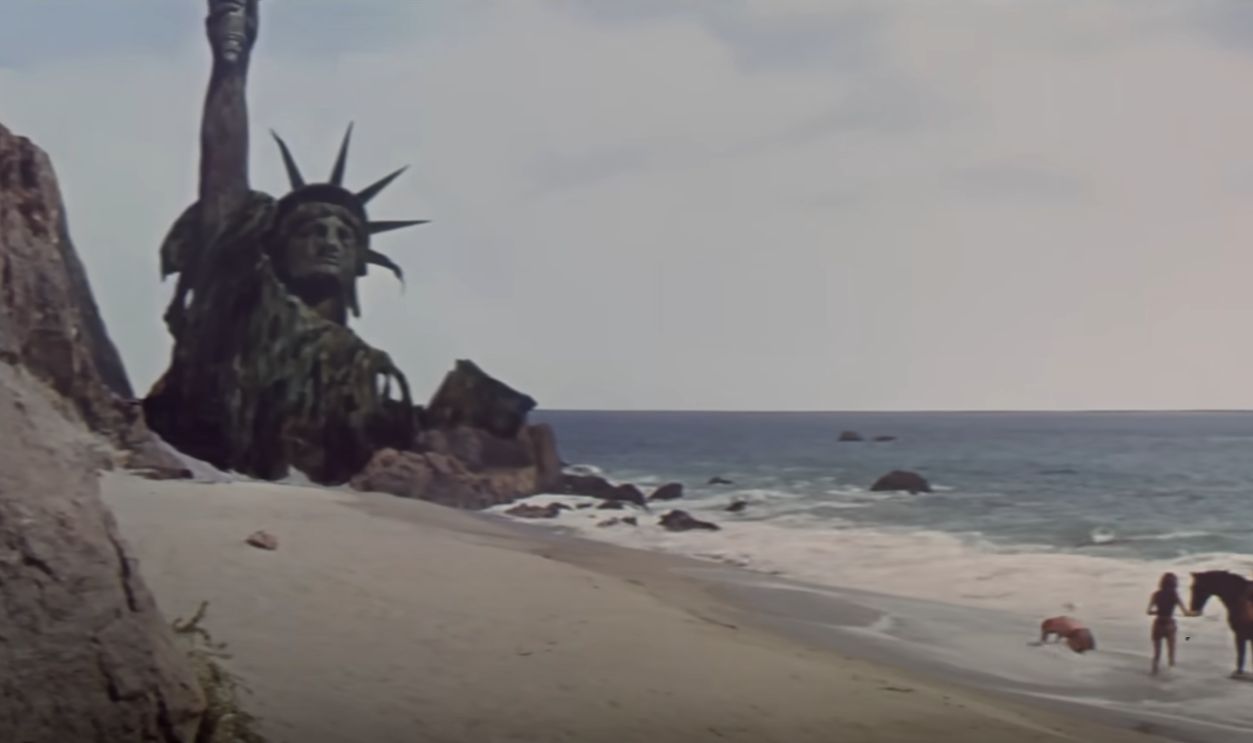 Screenshot from Planet of the Apes (1968)