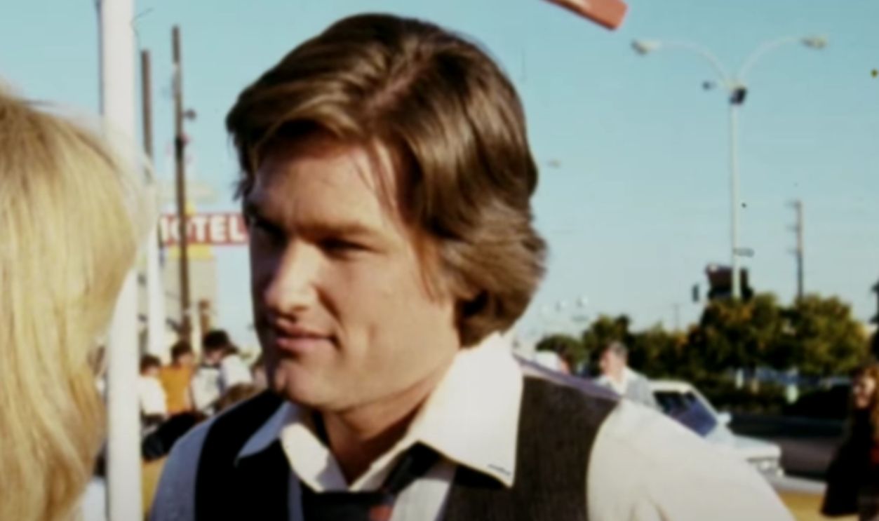 Screenshot from movie, Used Cars, 1980
