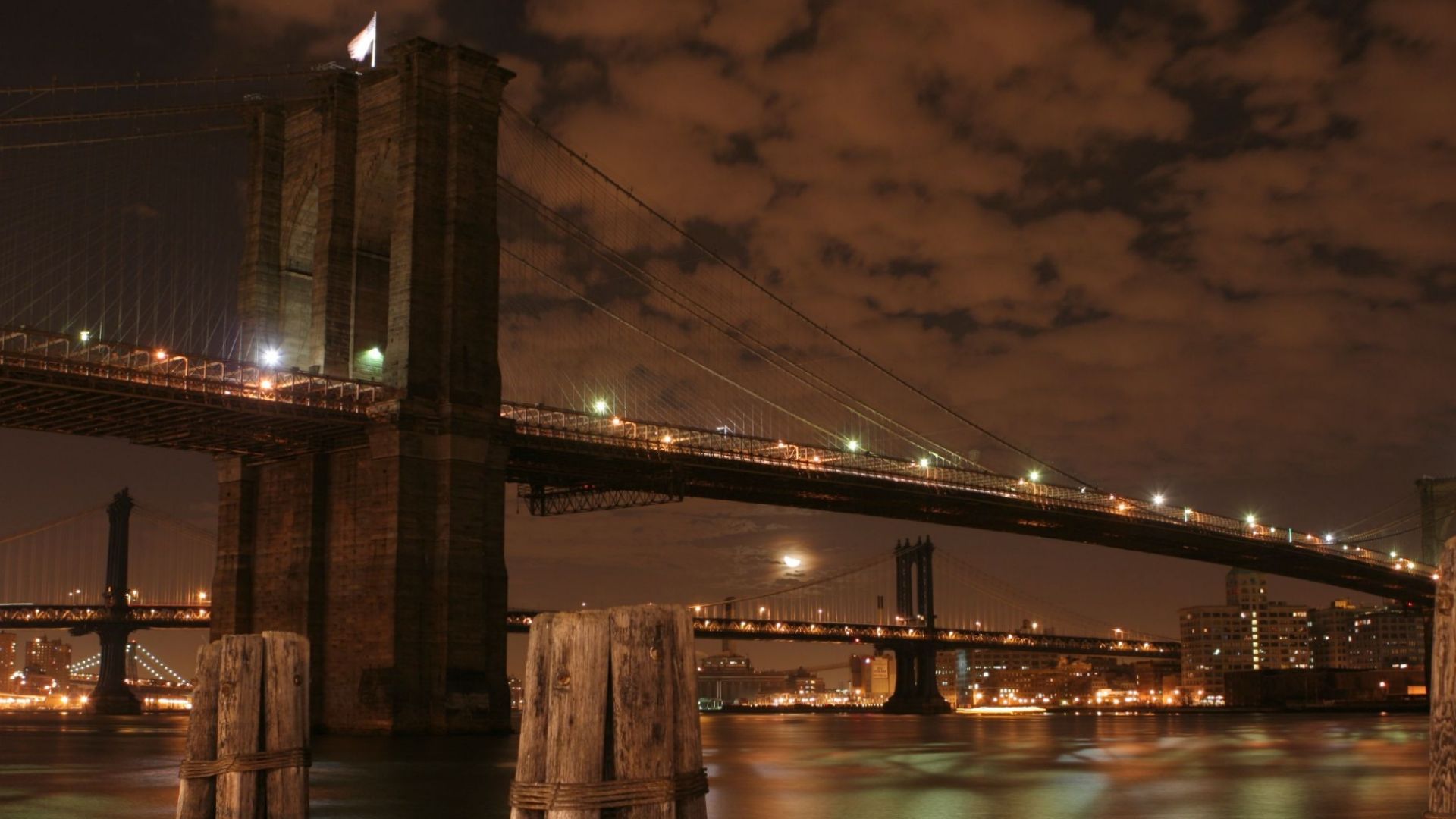 File:Brooklyn Bridge at Night.jpg