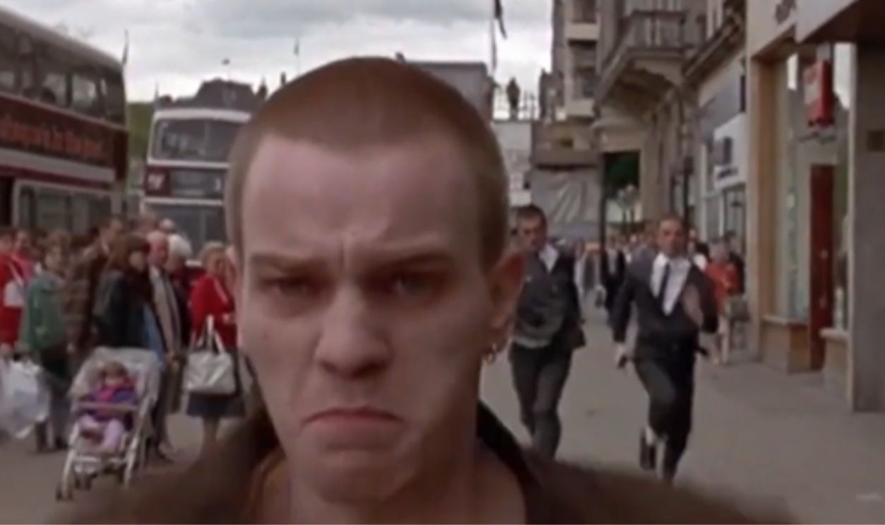 Screenshot from Trainspotting (1996)