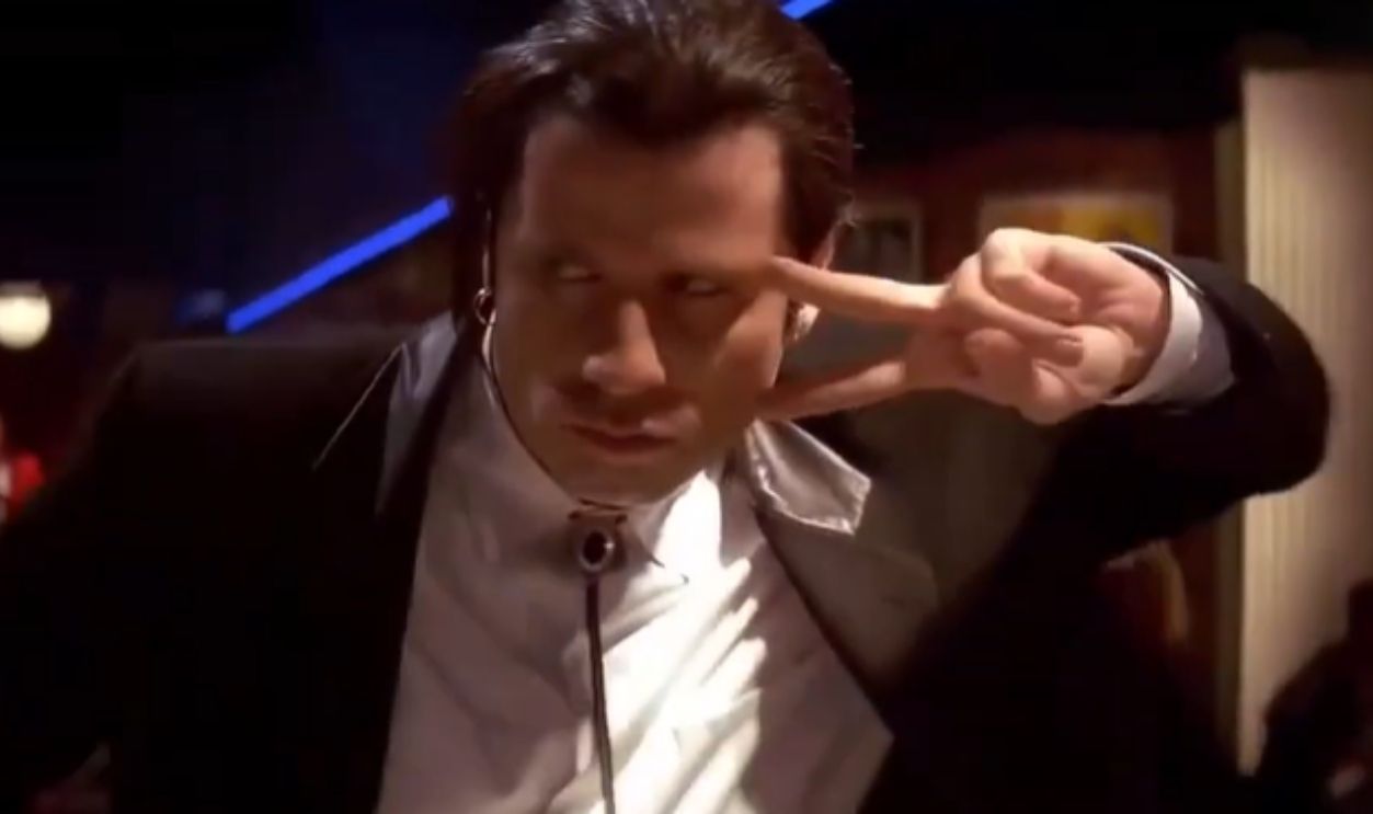 Screenshot from Pulp Fiction (1994)