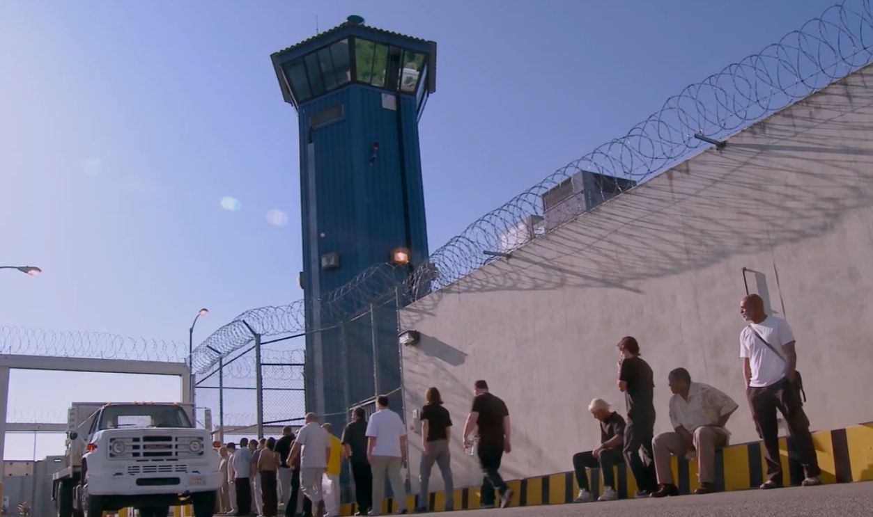 Screenshot from The Work (2017) 