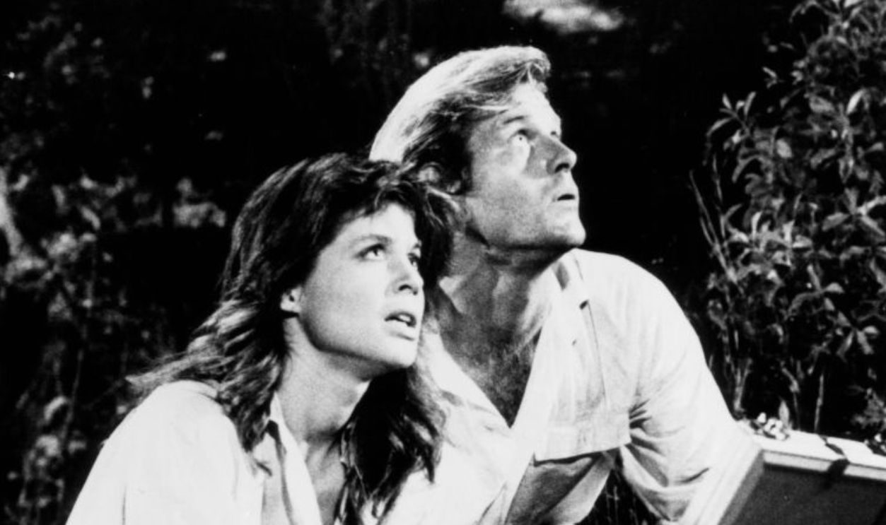 CIRCA 1986: Actress Linda Hamilton and actor Brian Kerwin the movie 