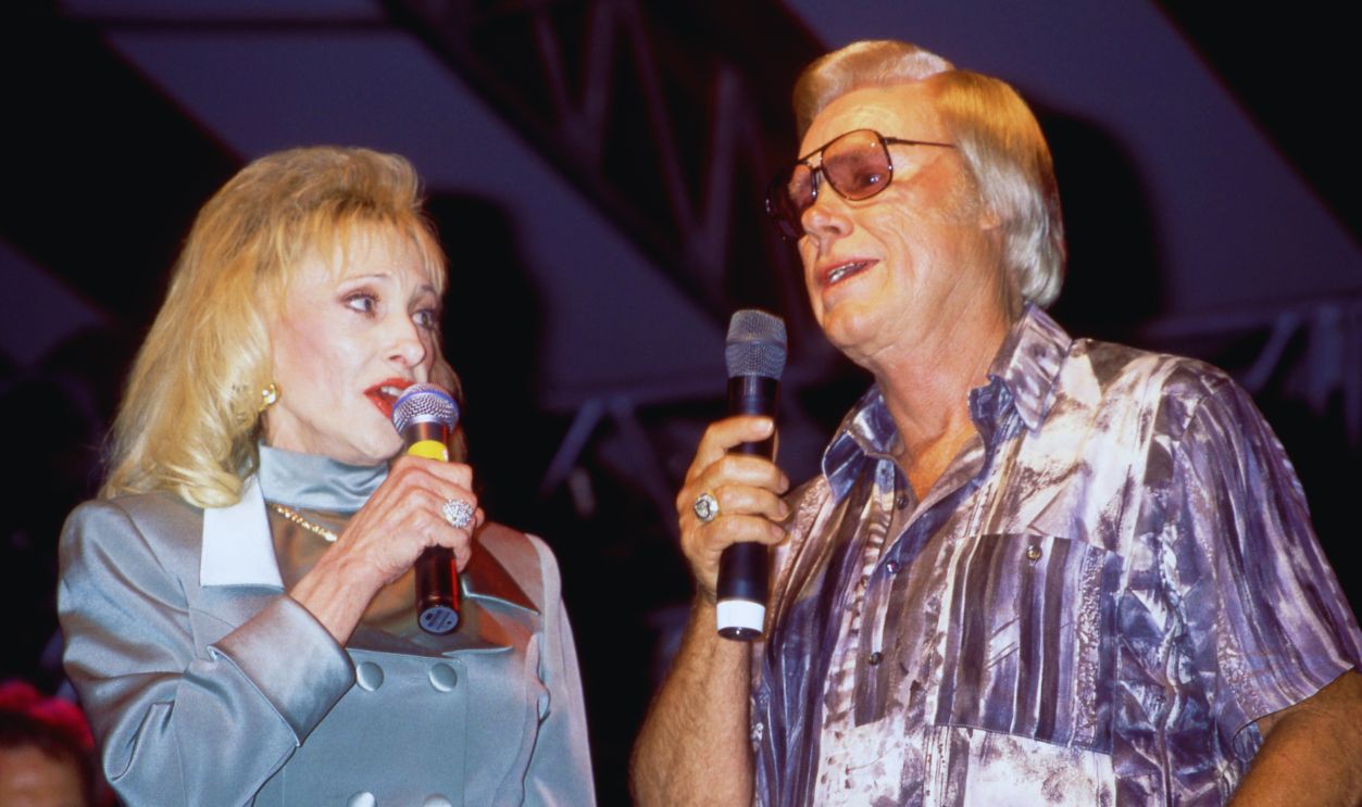 Gettyimages  -1408327674, Tammy Wynette and George Jones