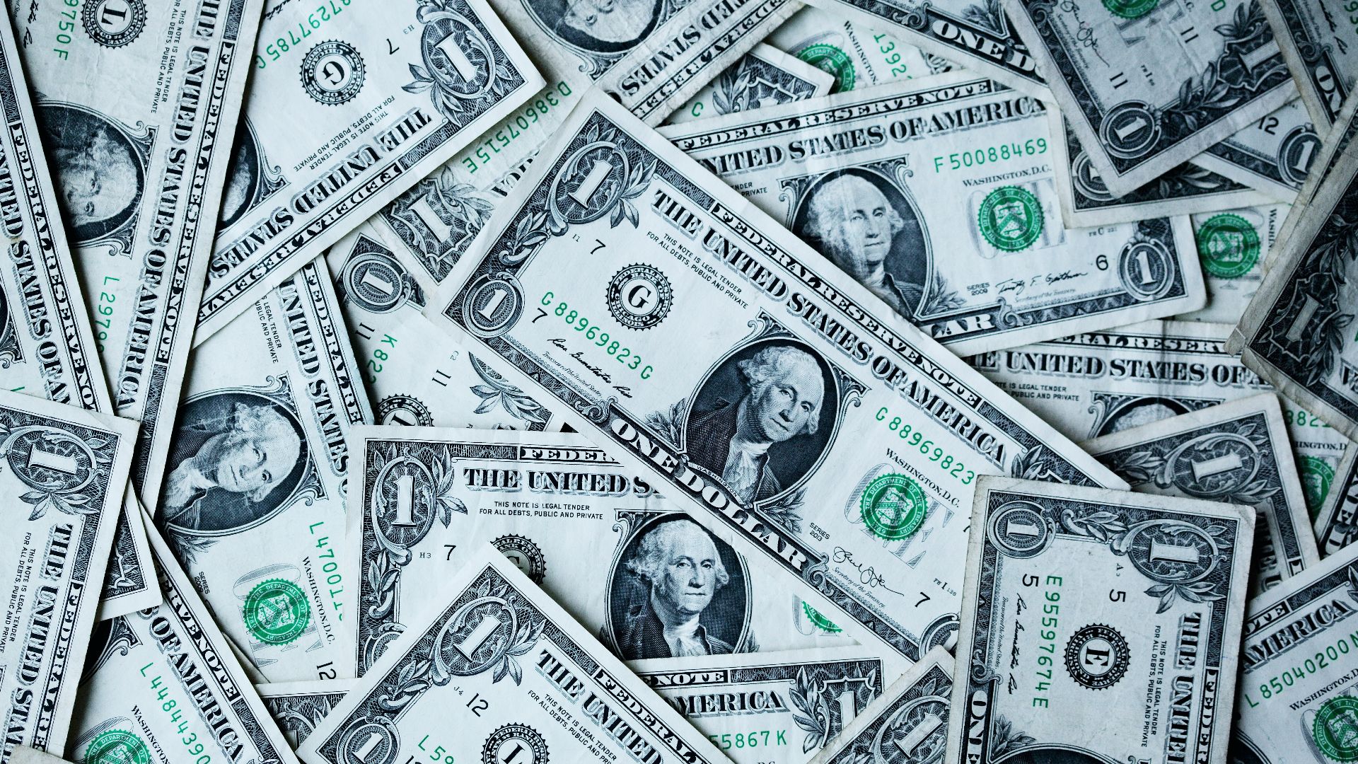 1 U.S.A dollar banknotes