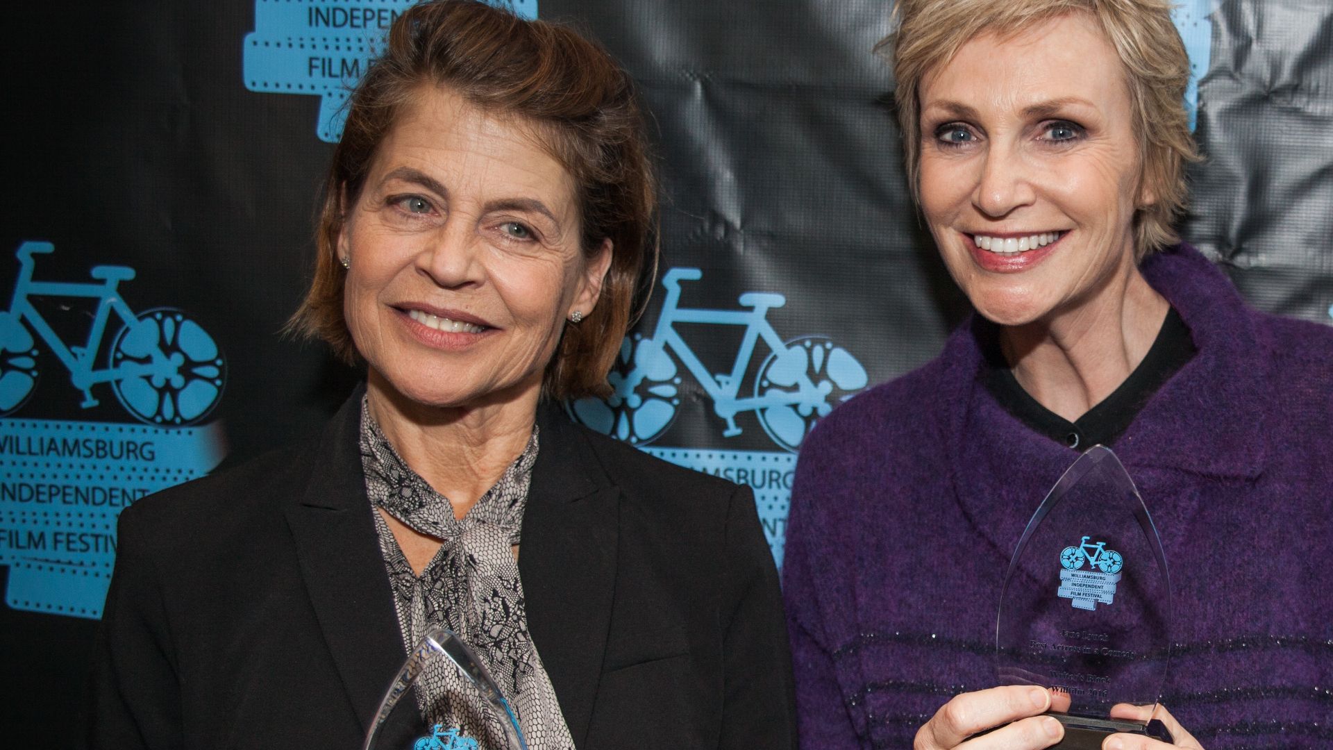 File:Linda Hamilton Jane Lynch and Carol Leifer WILLFILM.jpg