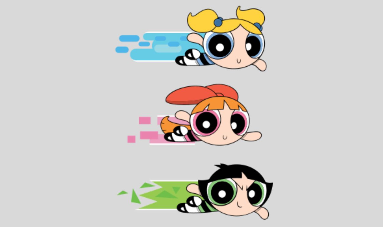 Powerpuff Girls 2016 reboot main characters