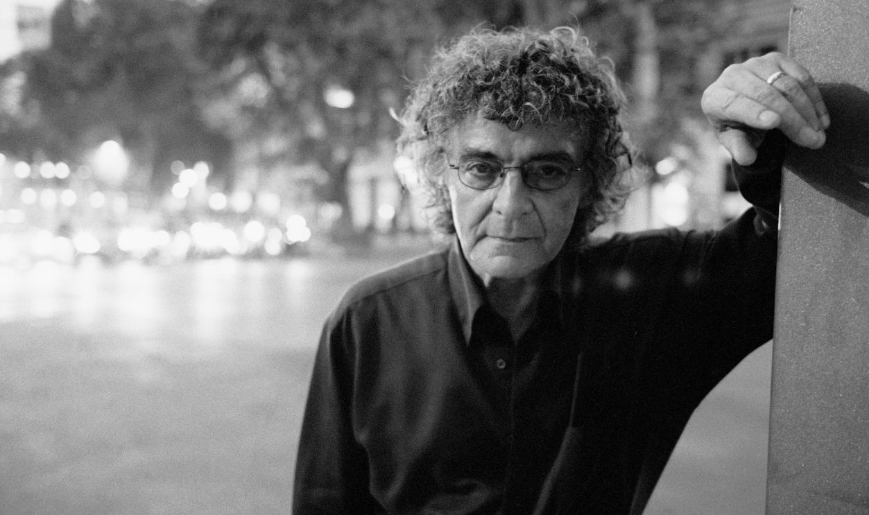 Billy Talbot of Crazy Horse, portrait, Rome, Italy, 30th July 2013.