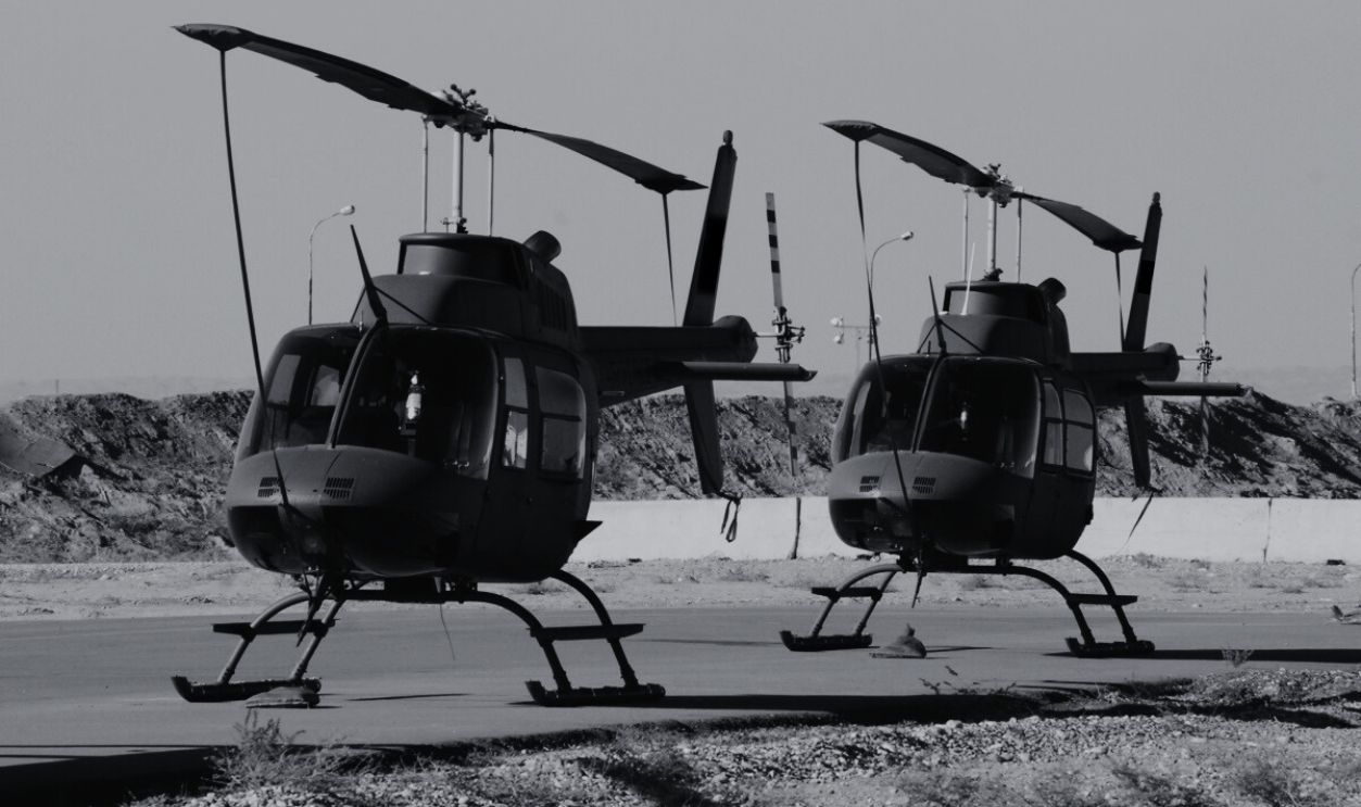 Bell 206B Jet Ranger helicopters