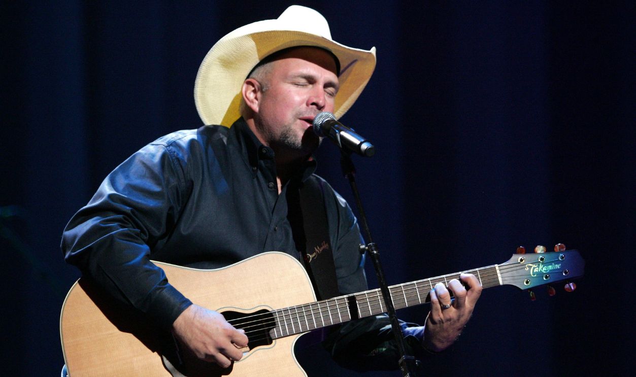 Singer Garth Brooks performs onstage during 