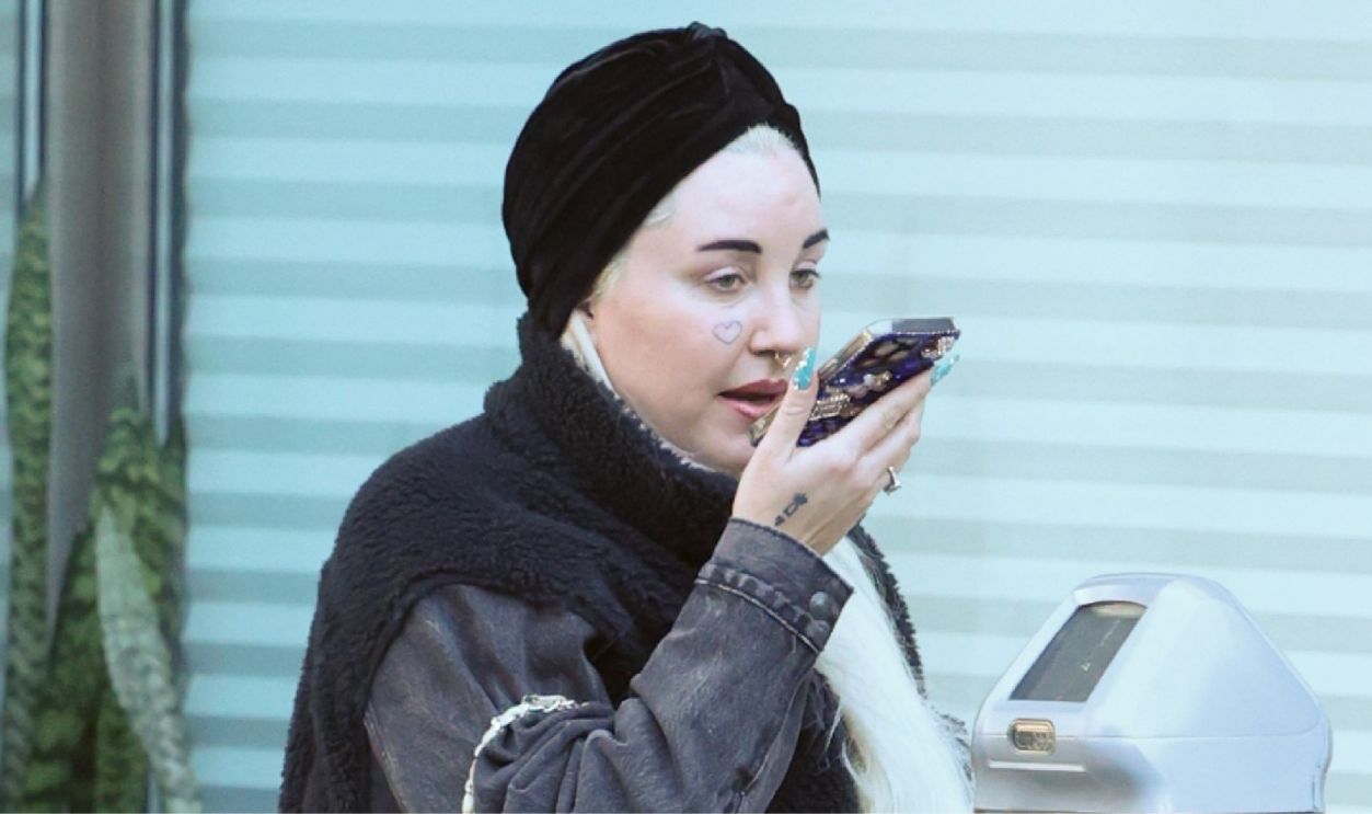 Amanda Bynes is seen on January 9, 2024 in Beverly Hills, California. 