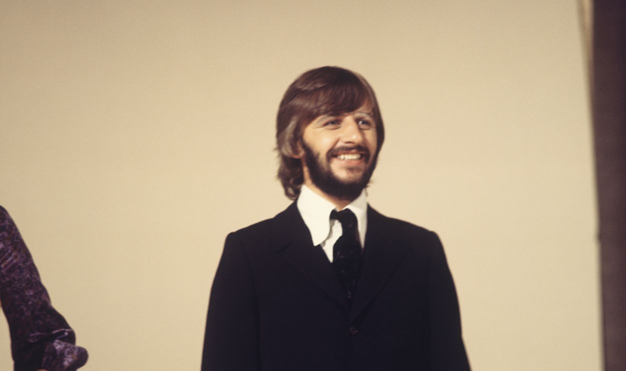 Ringo Starr On Television Ringo Starr of The Beatles appears on the BBC Show of the Week 'Cilla', hosted by singer Cilla Black, at BBC Television Theatre in London on 6th February 1968.