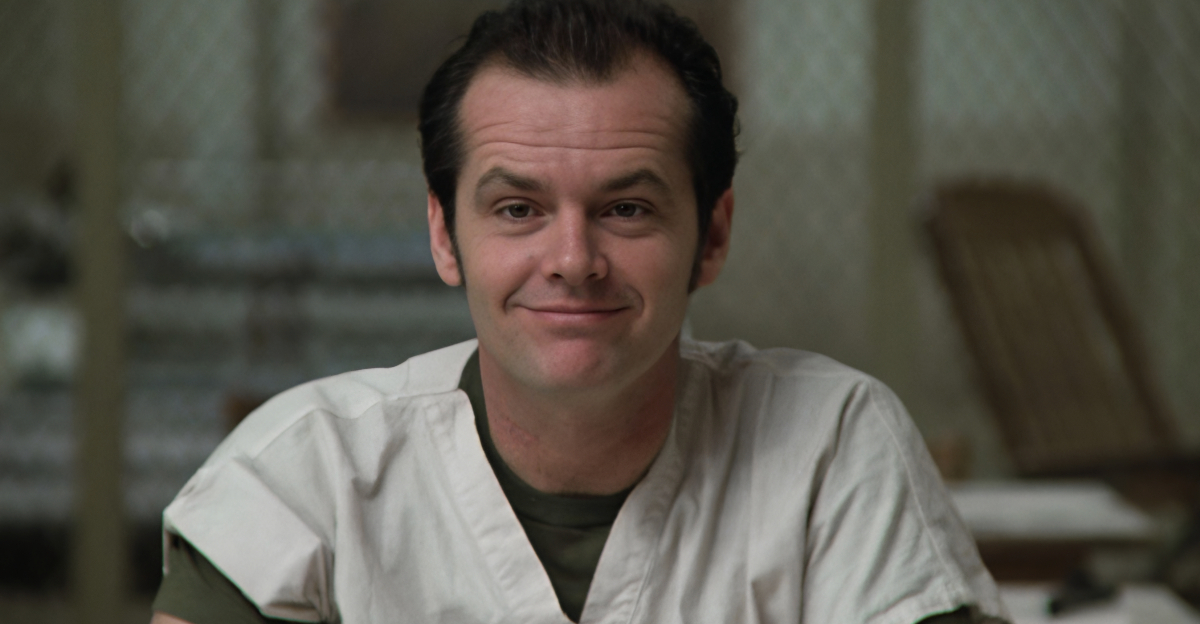 Jack Nicholson One flew Over the Cuckoo's Nest