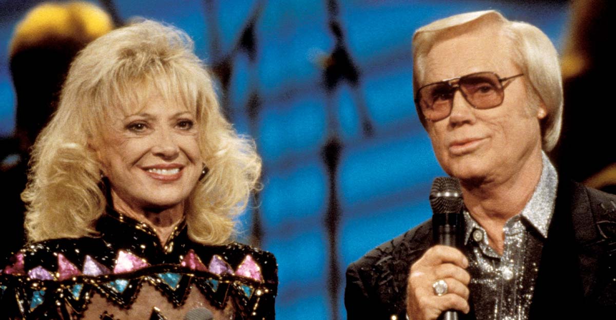 George Jones and Tammy Wynette
