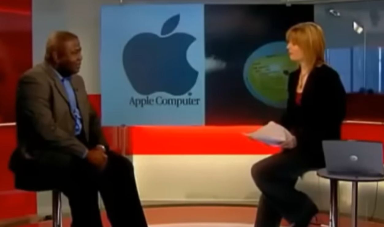 Screenshot from BBC News 24 (2006)