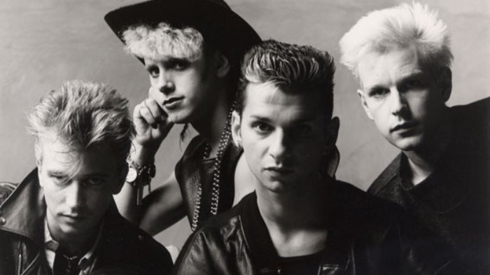 Depeche Mode, circa 1985 in a press kit promotional photo
