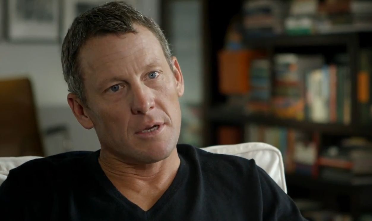 Screenshot from The Armstrong Lie (2013)