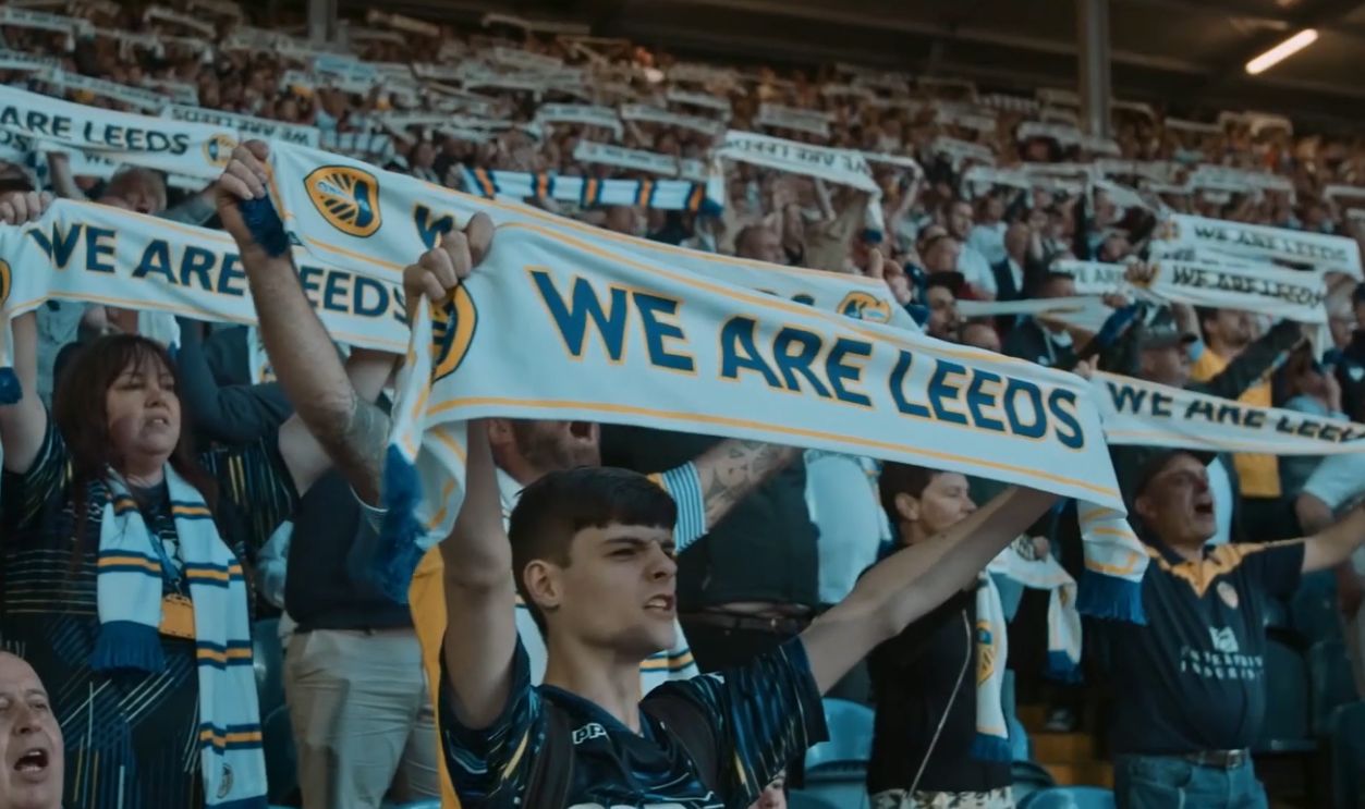 Screenshot from Take Us Home: Leeds United (2019–2020)