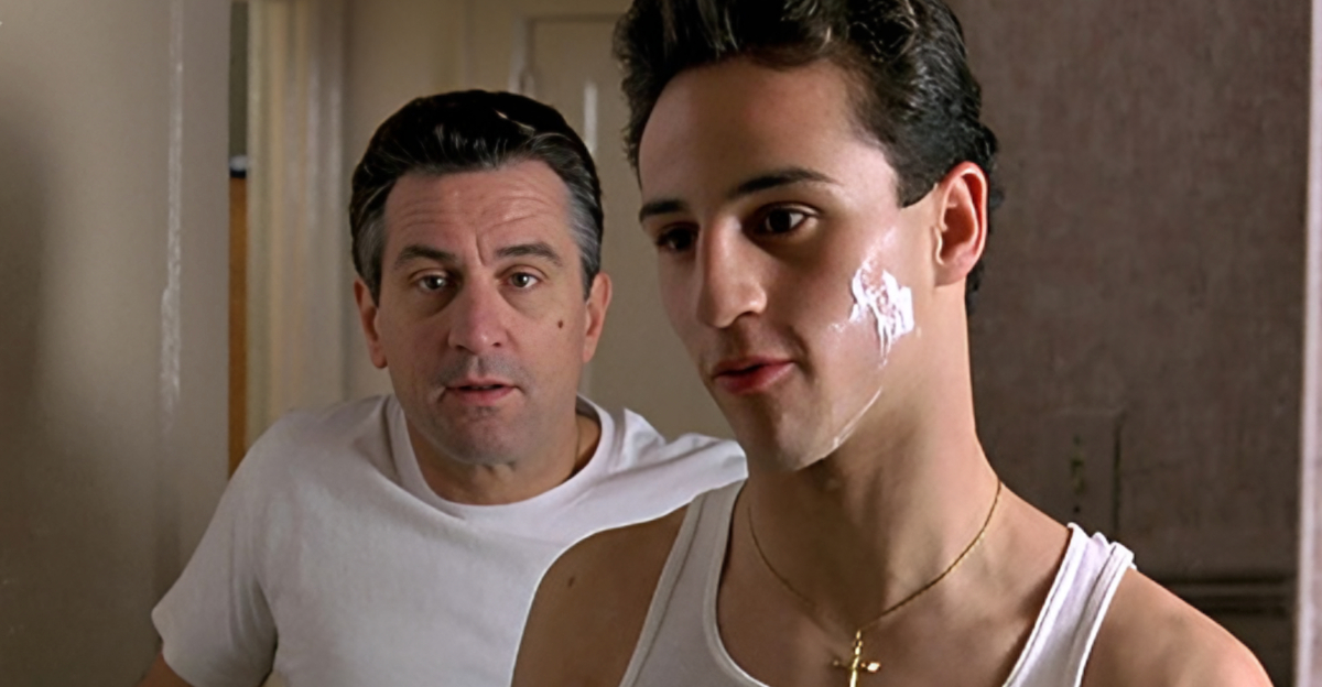 A Bronx Tale scene, De Niro, Brancato