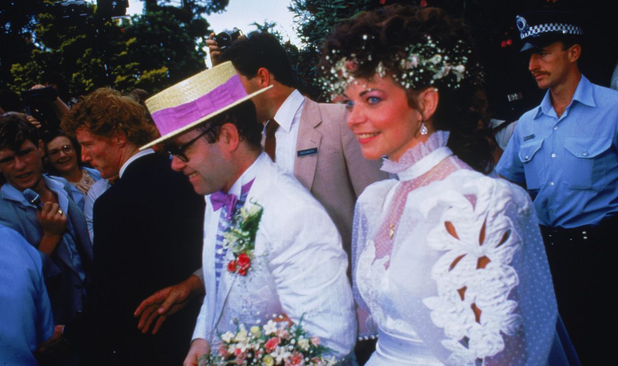 Gettyimages - 50918288, Elton's Wedding