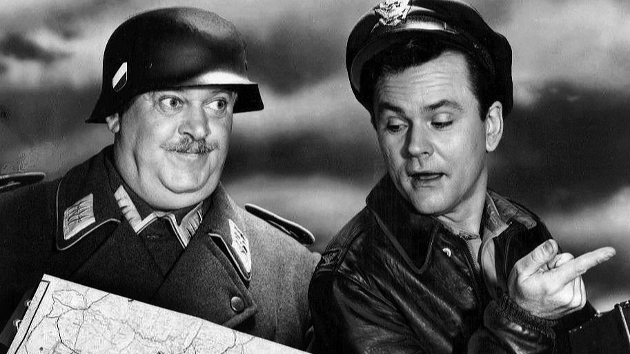 John Banner Bob Crane Hogan's Heroes 1965