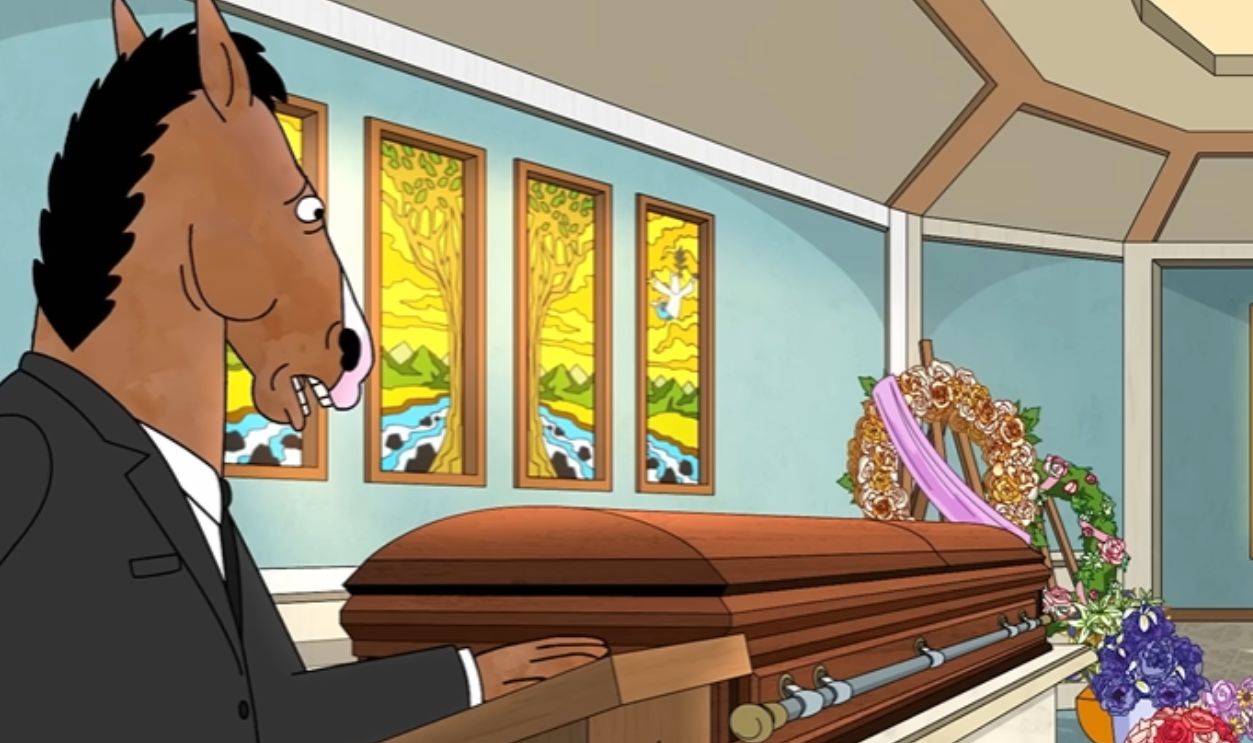 Screenshot from BoJack Horseman, Netflix (2014–2020)