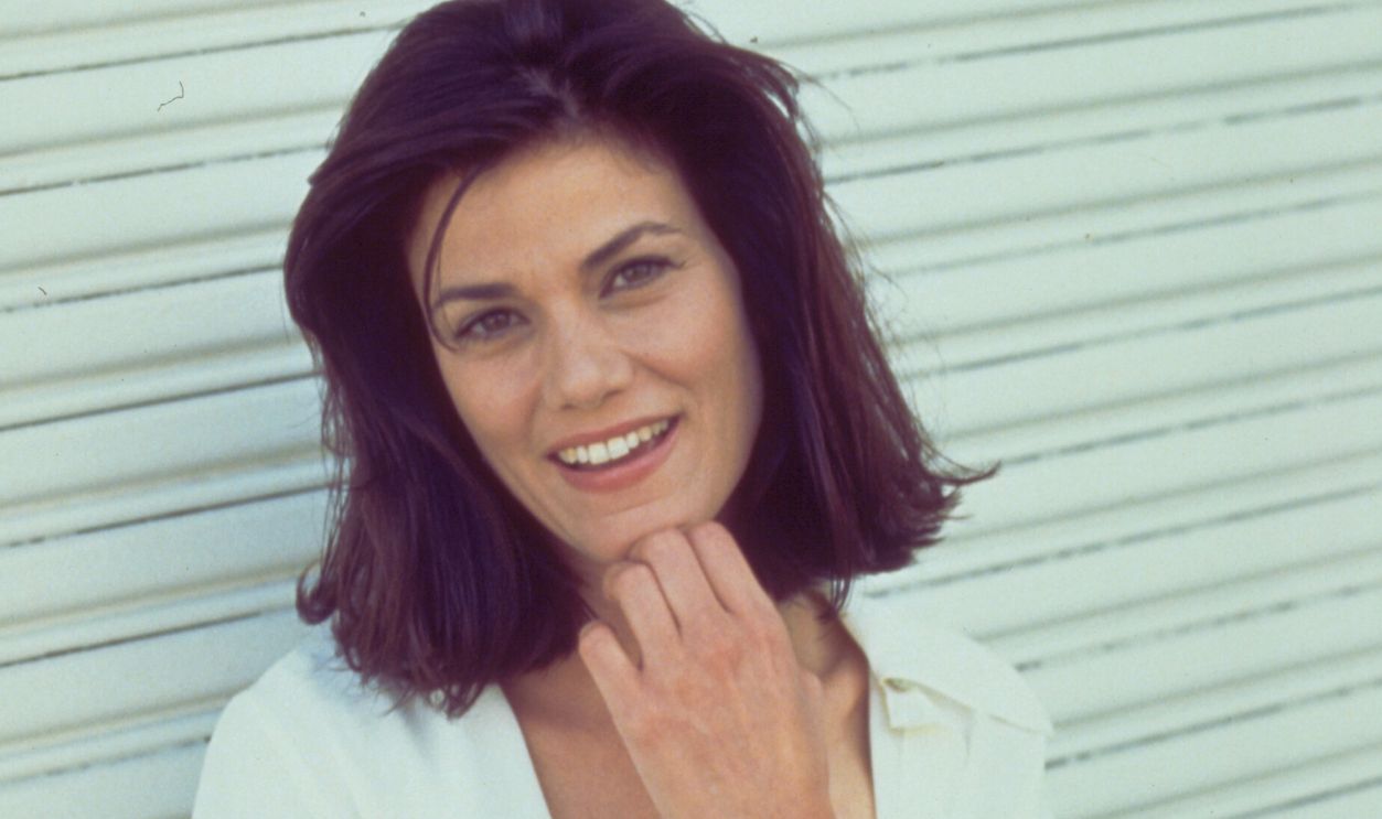 The american actress Linda Fiorentino, star of 