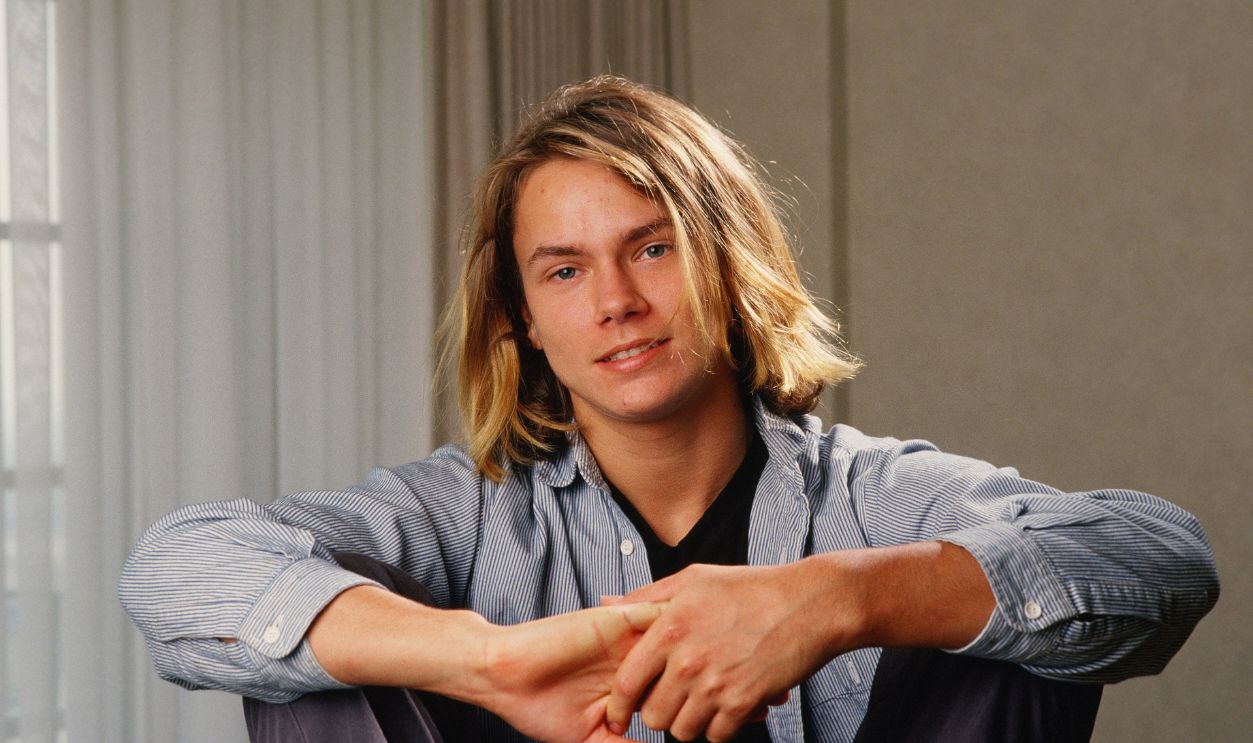 Actor River Phoenix Portrait Session LOS ANGELES, CA - 1988: Actor River Phoenix (1970 - 1993), star of