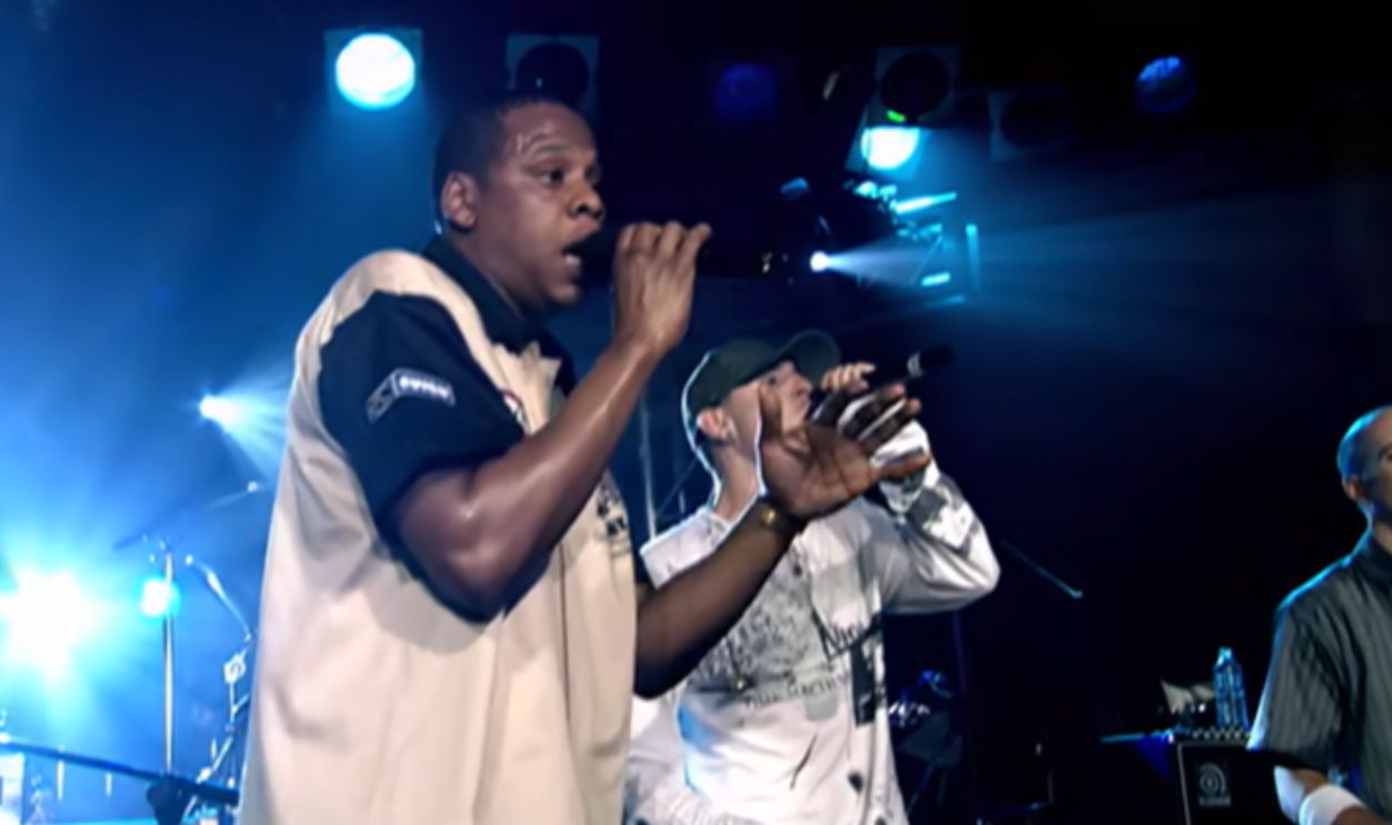 Screenshot from Numb/Encore (2004)