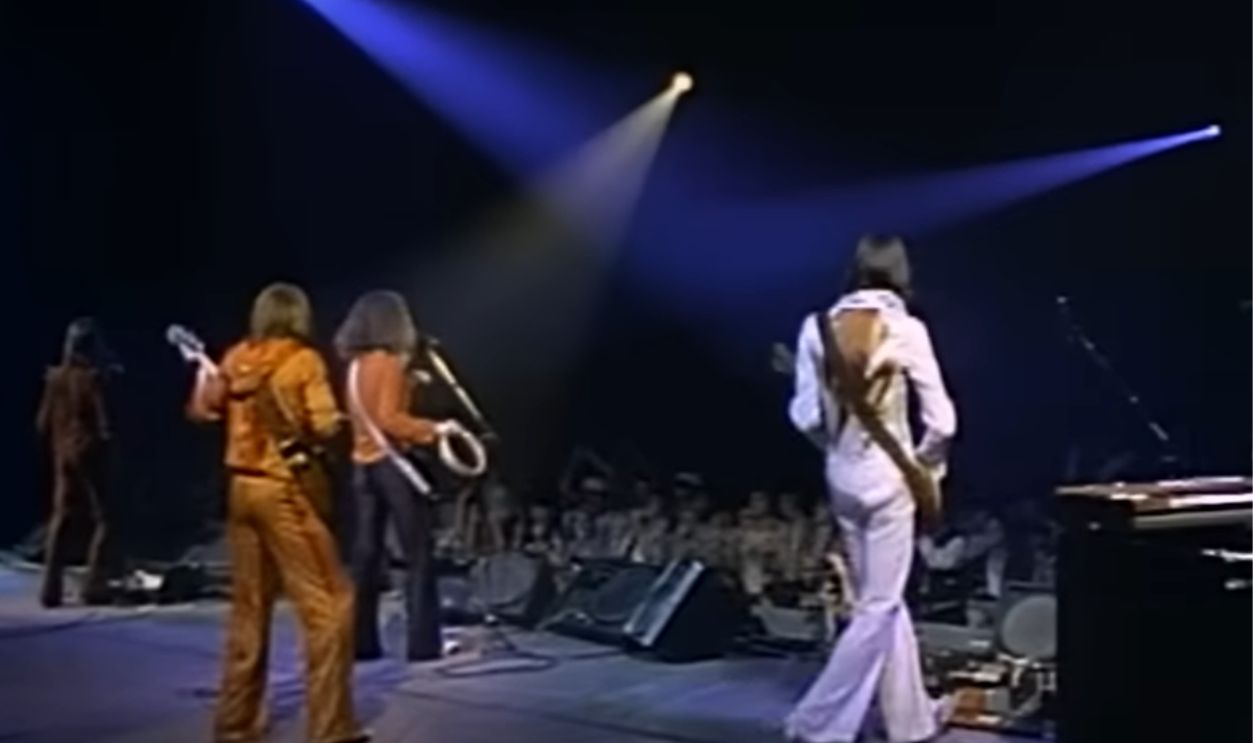 Screenshot from Don't Look Back, Epic Records (1978)